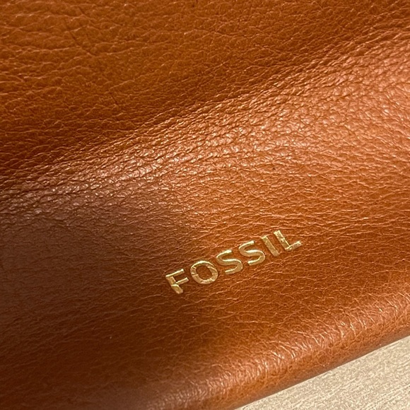 Fossil Brown Leather Backpack - Picture 5 of 16